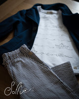 24 Pantalone coulissato rigato - Libeccio S23