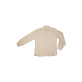 20 Camicia manica lunga in cotone operato con fiocco  - Corolla W23 Donna