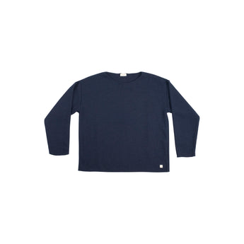 36 Maglia spalla scesa in lana operata - Tenerezza W05 Donna