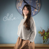 35 Maglia spalla scesa in misto-lana  - Tenerezza W05 Donna