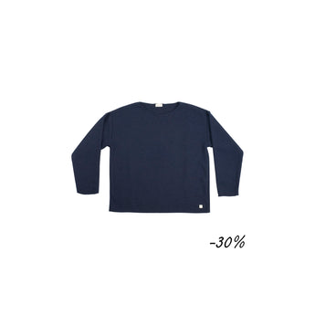 36 Maglia spalla scesa in lana operata - Tenerezza W05 Donna